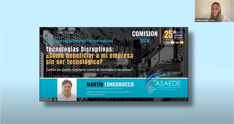 Lee más sobre el artículo Charla para ASAEDE. ¿Cómo beneficiar a mi empresa sin ser tecnológico?