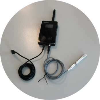 Control de temp/humedad. Estático. Conector Sonda.